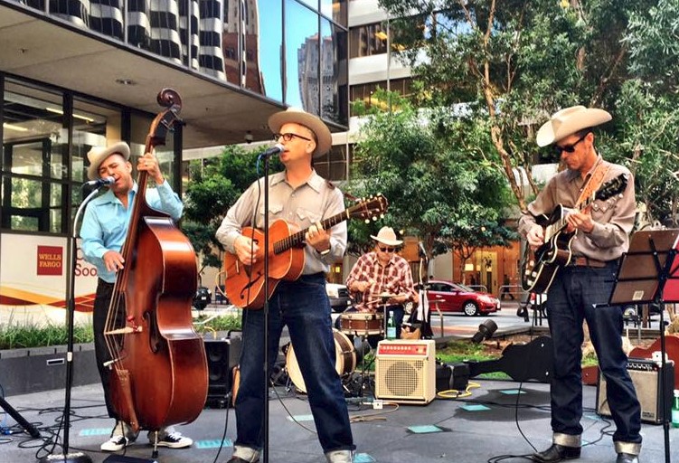 People in Plazas: Rhonda and the Sauce (Jazz/R&B)