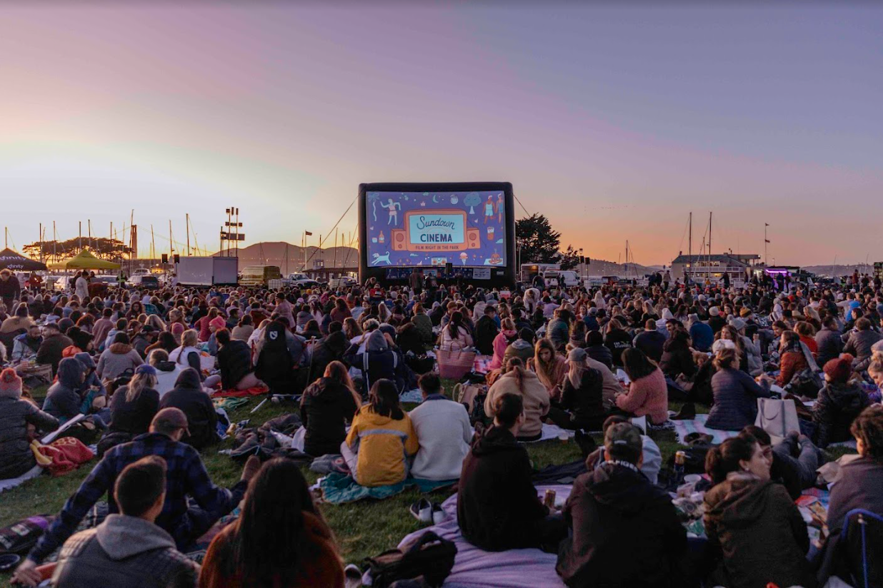 “Sundown Cinema” SF’s Outdoor Movie Night in the Park 2026