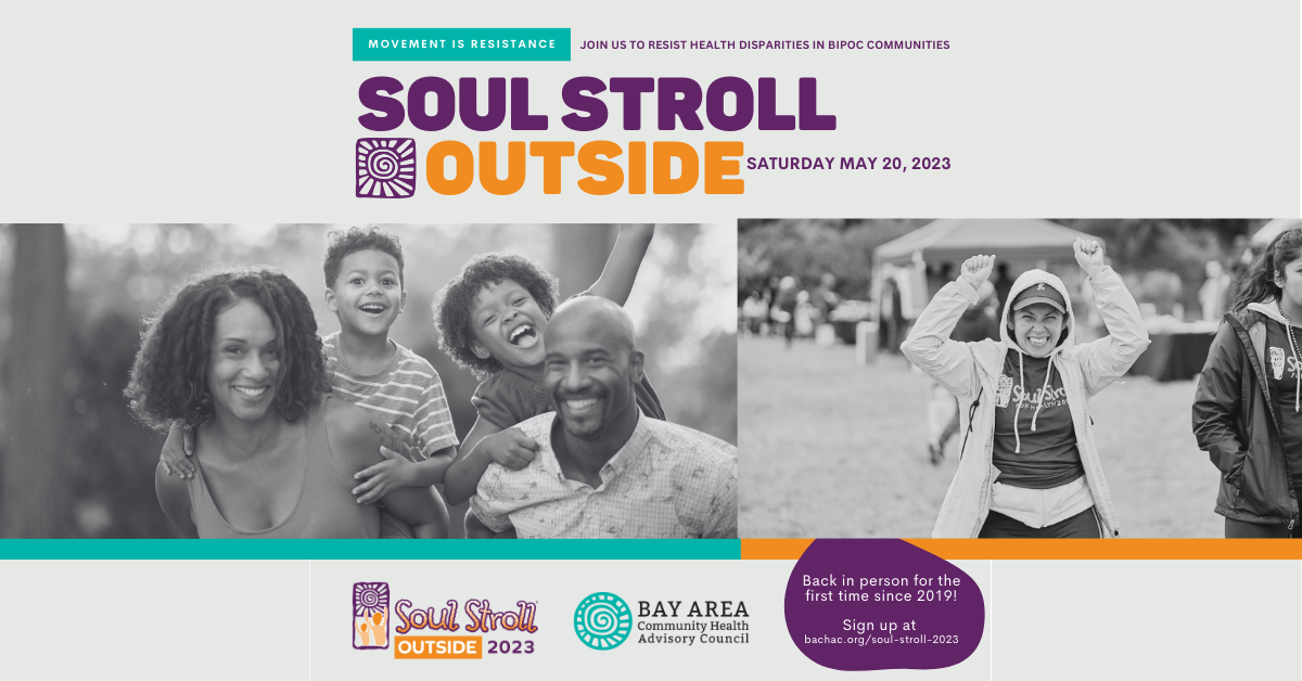 Bay Area "Soul Stroll" Run/Walk, Lunch + Outdoor Health Fair (2023)